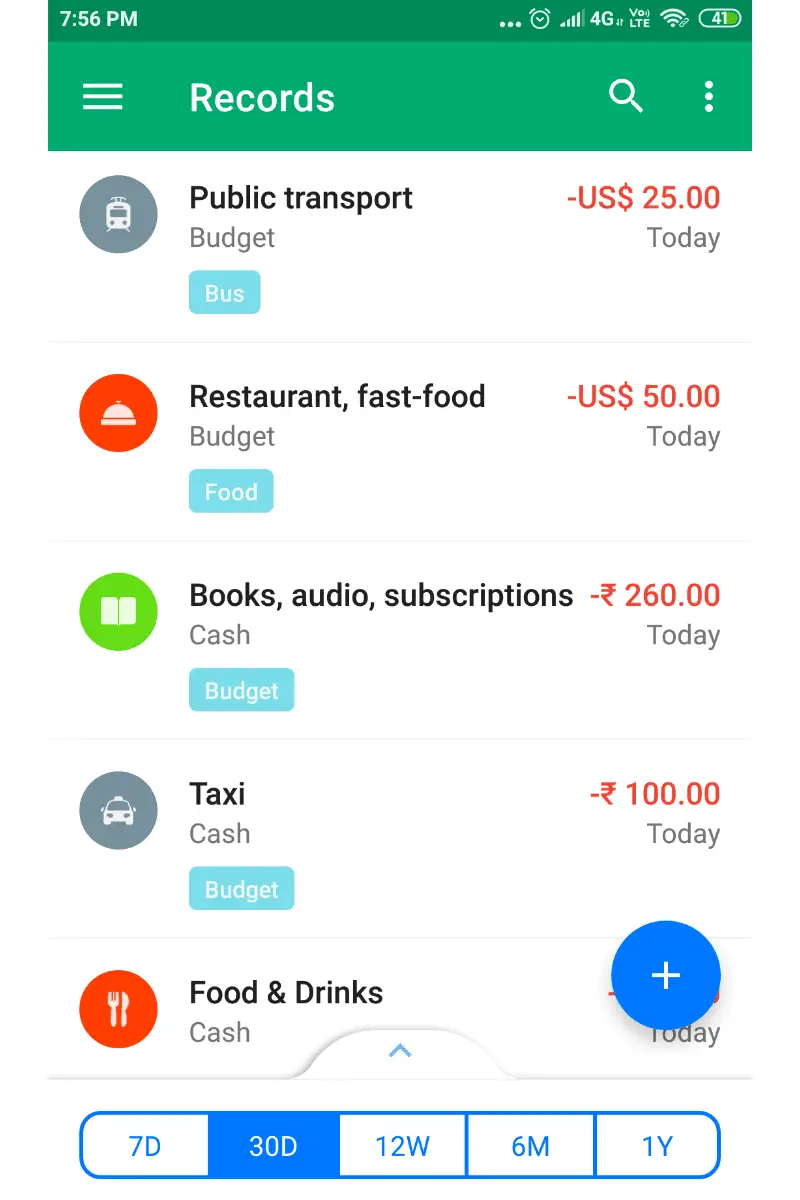 Apps for Monthly Budget