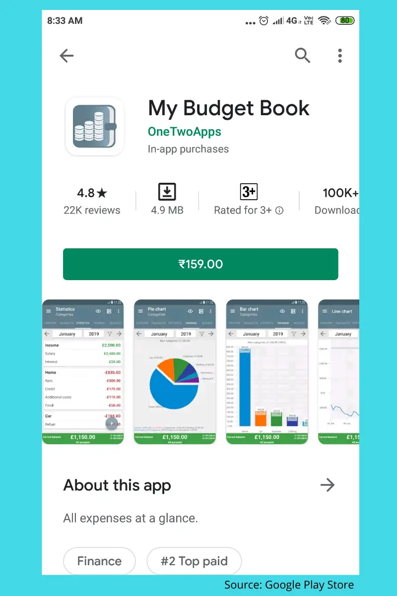 Easy and Free Spending Trackers