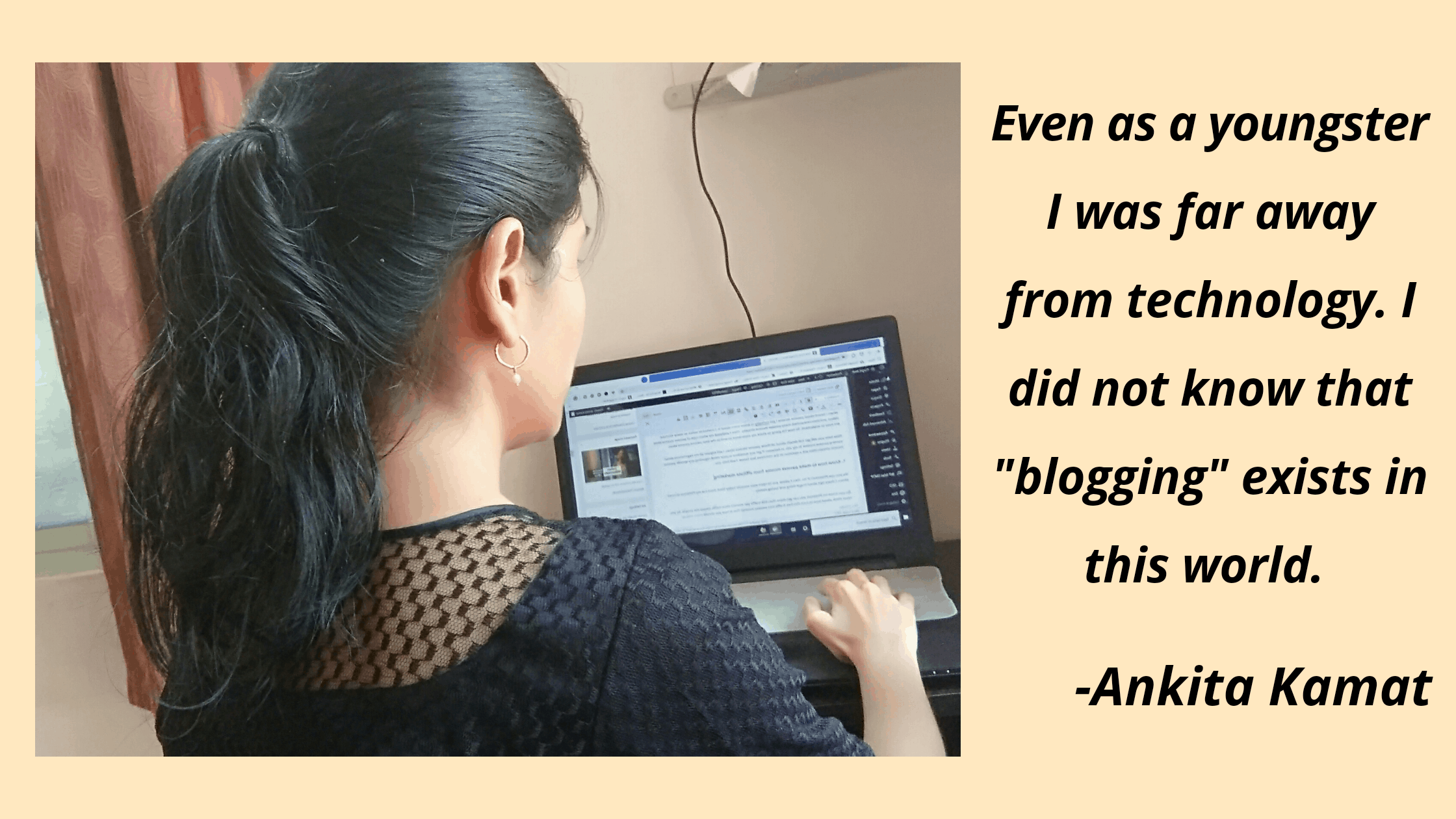 Ankita Kamat's Journey as a Blogger
