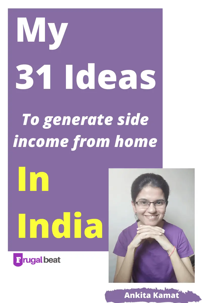 How to Generate Side Income from Home in India?