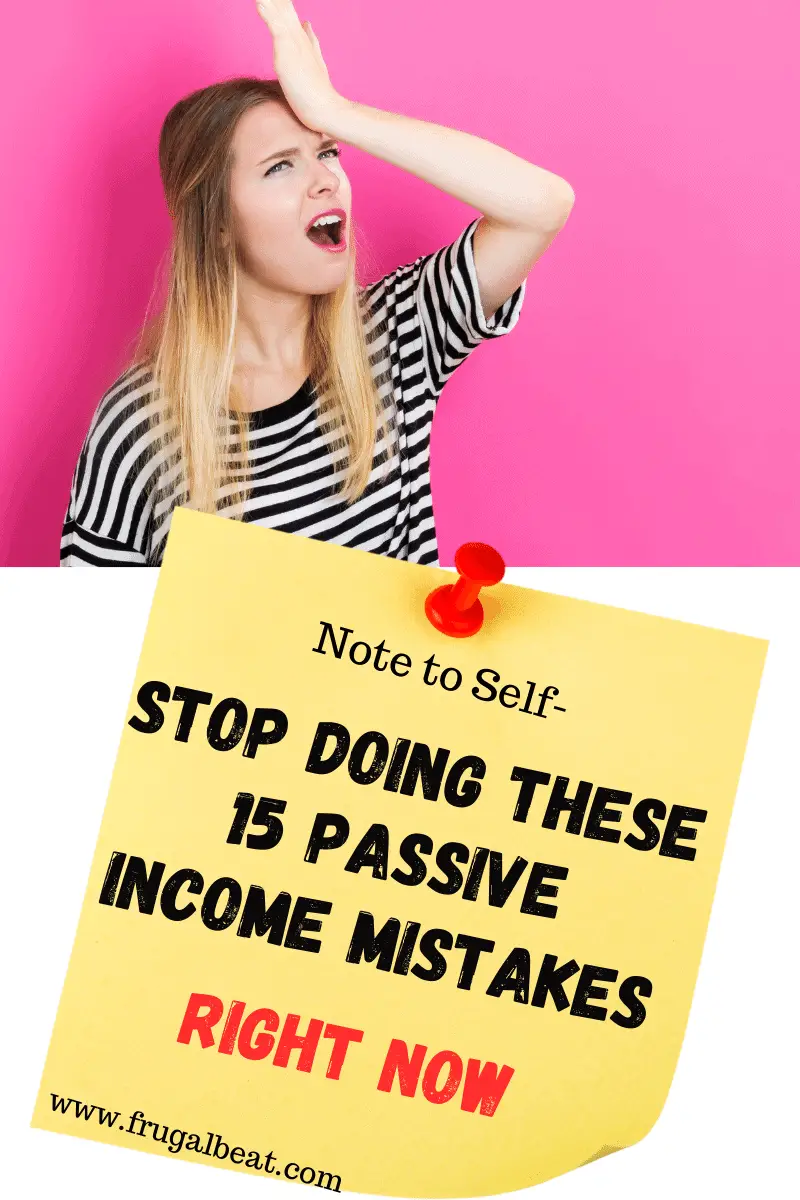Passive Income Mistakes to Avoid