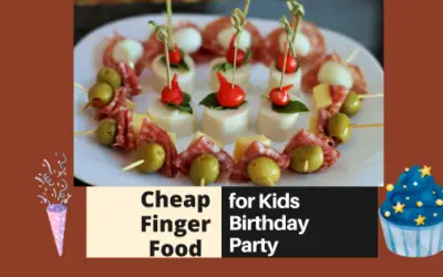 Inexpensive Finger Food Ideas with Delicious Taste for a Kid’s Birthday Party!